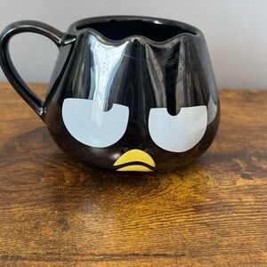 Sanrio‎ Badtz-Maru Metallic Black Sculpted Mug Universal Studios Park Exclusive